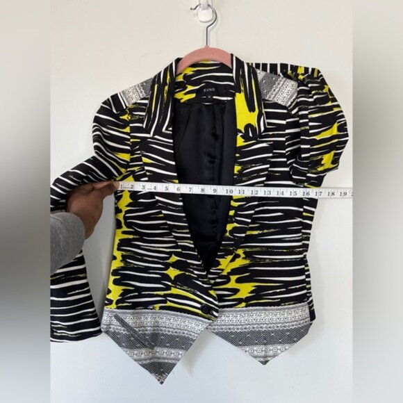 Suno 100% Silk Blazer | Eye-Catching Print | Size M - Picture 5 of 17